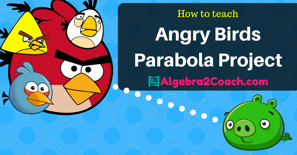 parabolas angry birds